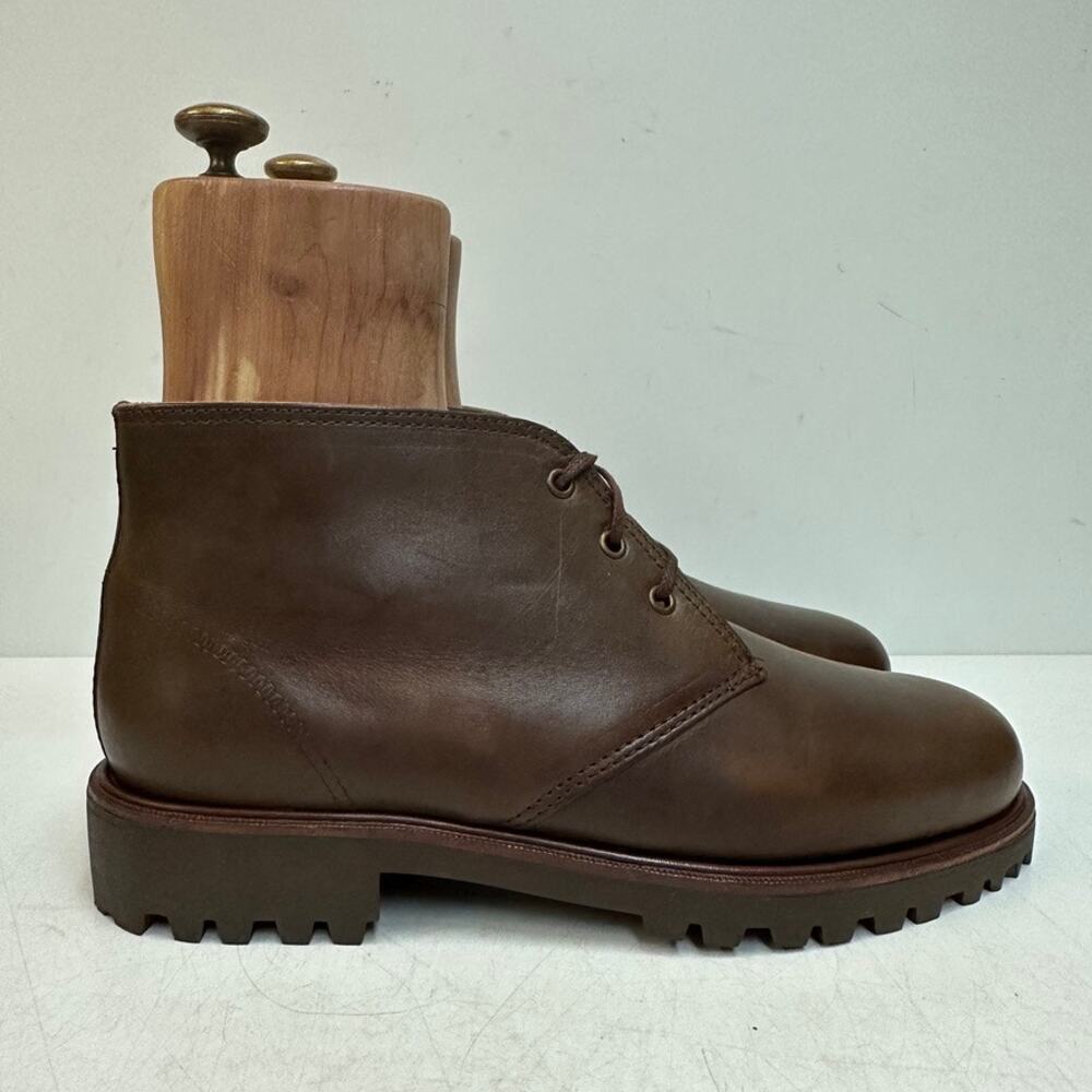 NWOT 1993 Polo Ralph Lauren Sportsman Chukka Boots NOS RARE Lug Sole MiUSA 8 D